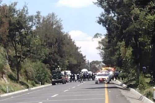 Video: Balacera en la Toluca-Atlacomulco provoca cierre de vialidad